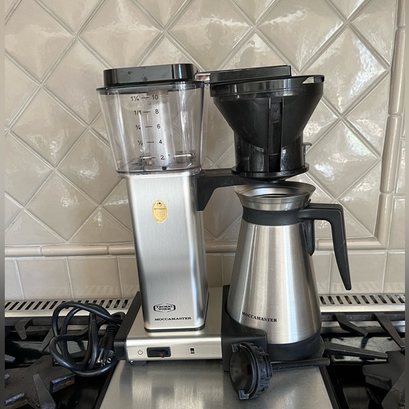 Kitchen Moccamaster By Technivorm Coffee Maker Stainless Steel With